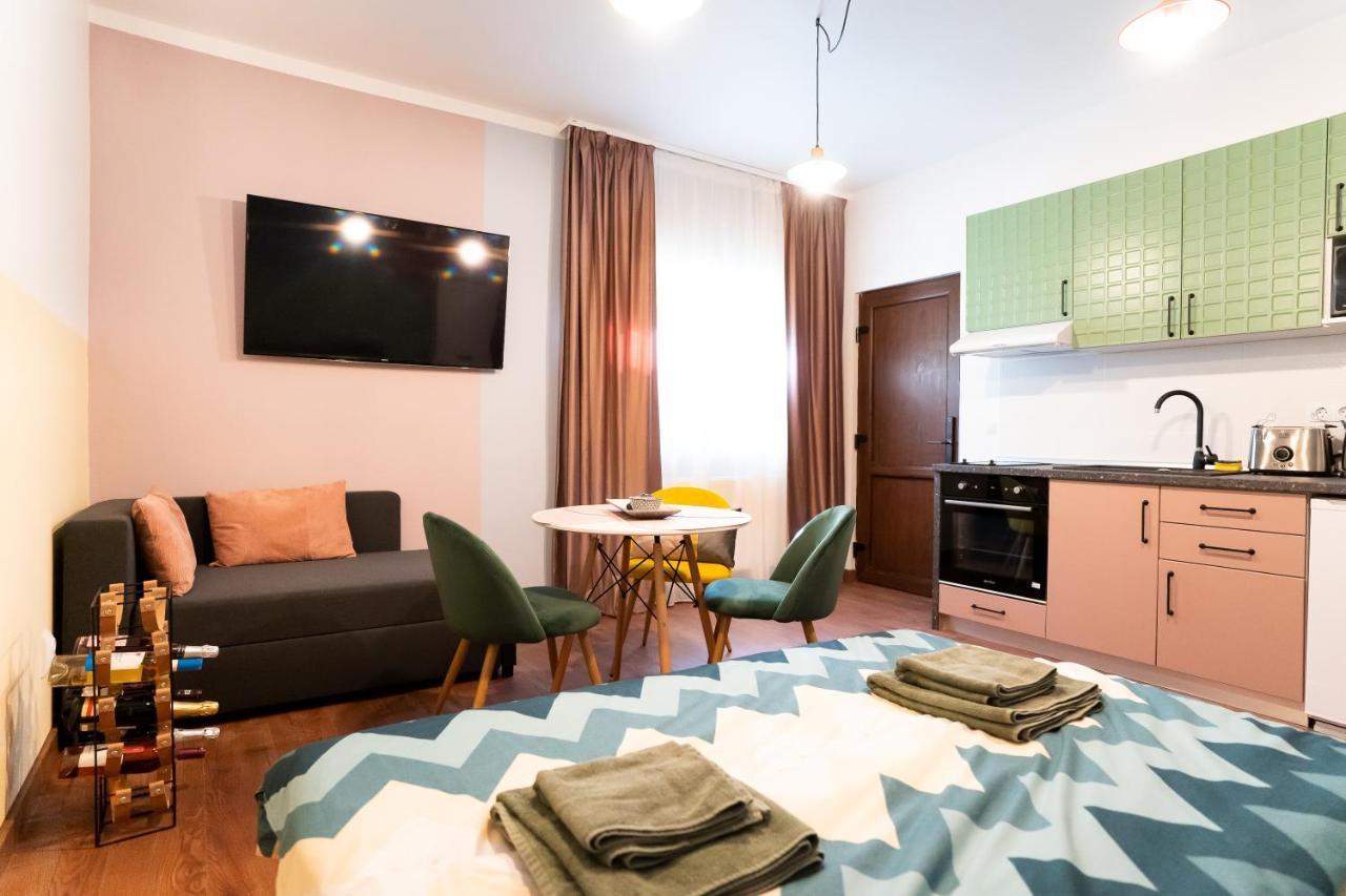 Galeria Grafit Apartments Sibiu Exterior foto